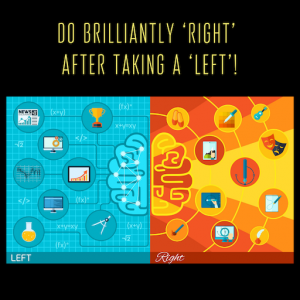 Featured image of article "Do brilliantly ‘right’ after taking a ‘left’!