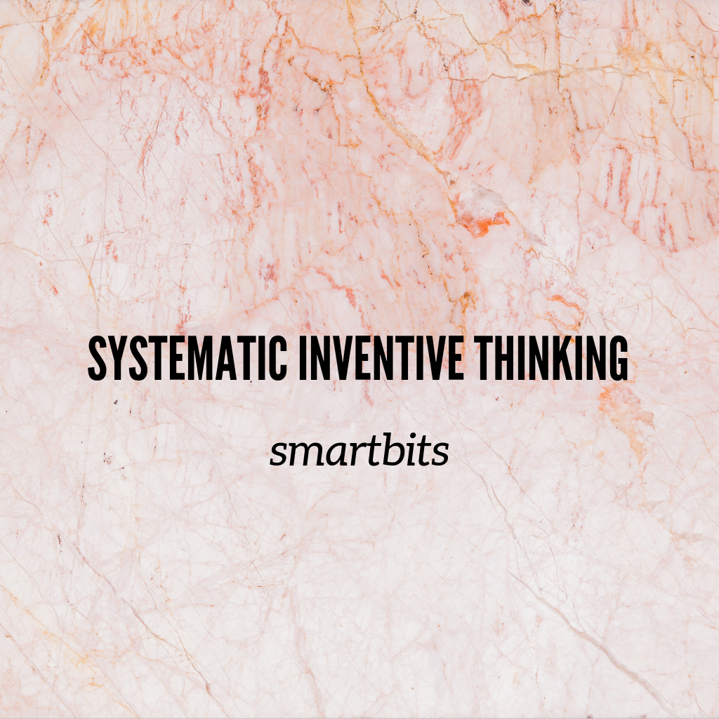 Featured image of Systematic Inventive Thinking smartbits article