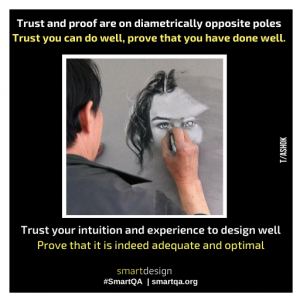trust experience poster quality assurance