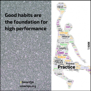 good habits are the foundation for high performance